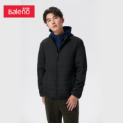 班尼路（Baleno）秋冬款 休闲 纯色修身 棉衣 棉服 面包服外套 00A