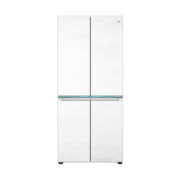 Haier/海尔冰箱475升十字对开门四门超薄零距离自由嵌入式全空间保鲜科技一级变频风冷无霜家用电冰箱 BCD-475WGHTD1BGZU1