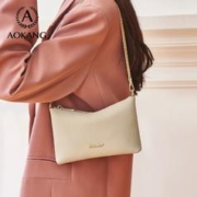 AOKANG 奥康 2023新款轻奢女包百搭手提包女士包袋高级单肩包潮C3