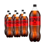 PLUS会员：（Coca-Cola）可口可乐 零度 Zero 汽水碳酸饮料 2L*6瓶 *3箱