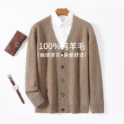 20点开始、补贴购：金菊 男士纯色羊毛衫 W8221137
