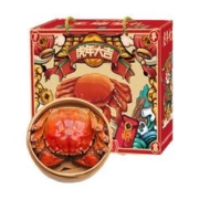 限移动端：渔家师傅 漁家师傅大闸蟹公4.5-4.8两母3.5-3.8两4对8只去绳足重鲜活螃蟹生鲜水产礼盒