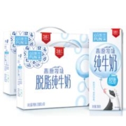 xuelan 雪兰 云南原牧场脱脂纯牛奶3.6g蛋白200g*10礼盒 2箱