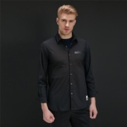 NAUTICA 诺帝卡 黑帆系列 男士长袖翻领衬衫 WC01600TB
