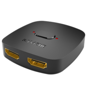 山泽 HDMI2.0切换器二进一出 4K/60Hz高清一分二主机PS/Xbox/Switch/网络盒子共用显示器双向转换器 HV-300