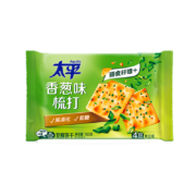 PLUS会员、概率劵：太平 苏打饼干 香葱味 100g *2件