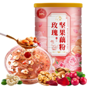plus会员:雨子坊 玫瑰坚果藕粉 500g/罐