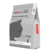 HONEYCARE 好命天生 膨润土猫砂 天然矿石颗粒猫砂10KG 天然矿石颗粒猫砂2.5KG*4