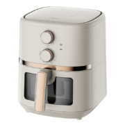 Midea 美的 MF-KZE5501 空气炸锅 5.7L 杏白色