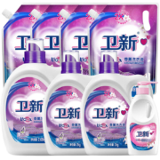 京东百亿补贴：卫新香薰洗衣液薰衣草21.92斤（2.68kg+2kg*2+1kg*4袋+内衣净280g）