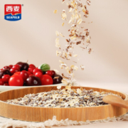 西麦 奇亚籽混合谷物燕麦片450g*2袋 即食营养早餐 牛奶好搭档 代餐燕麦片