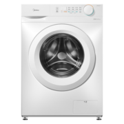 美的（Midea）滚筒洗衣机全自动 巴氏除菌 BLDC变频 羊毛洗 MG100V11F 简尚系列 10公斤（MG100V11D升级款）