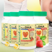 ChildLife 爆珠小金珠dha婴幼儿0防腐守护童年22载时光dha儿童深海鳕鱼油进口90粒/瓶*4*2件