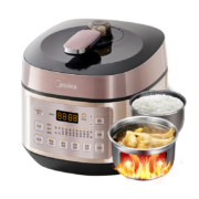 再降价、双11预售、PLUS会员：Midea 美的 星厨系列 MY-YL50P602 电压力锅 5L