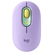 罗技（Logitech） POP MOUSE 无线蓝牙鼠标 语音输入 时尚办公鼠标对称男女生鼠标通用 梦幻色 无光