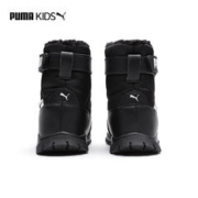 PUMA 彪马 童鞋儿童雪地靴19-27码男女童中高筒帮运动棉靴 380746