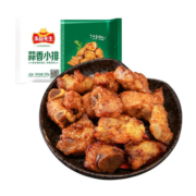 冻品先生安井 蒜香小排 350g 1包 腌制猪肉猪肋骨方便菜 半成品快手菜