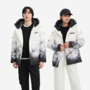 BOSIDENG 波司登 男女时尚情侣款冬季保暖防风运动可脱卸帽羽绒服