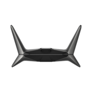MIFON X1电竞路由器 WiFi6 三频6600M 四核处理器 2.5G网口 一键游戏加速 智能显示屏 太空灰