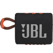 JBL GO3 音乐金砖三代 便携式蓝牙音箱 低音炮 户外音箱 迷你小音响 防水防尘设计 黑拼橙色
