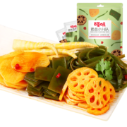 PLUS会员、需抢券：百草味 鲜蔬麻辣零食大礼包 素卤小分队510g