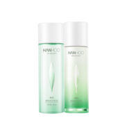 韩后茶蕊嫩白水乳2件套 美白补水保湿化妆品护肤套装 水160ml+乳110ml