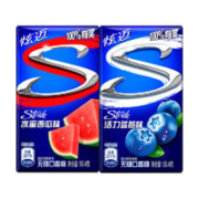 Stride 炫迈 无糖口香糖薄荷/西瓜味28片4盒装口气清新糖零食口香糖