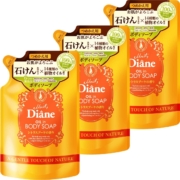 亚马逊销冠！MOIST DIANE 黛丝恩 香氛精油沐浴露 补充装400ml*3袋