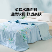LOVO罗莱生活旗下品牌 夏季空调被被芯学生宿舍单双人床 圆舞香颂 200*230cm