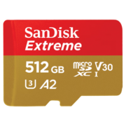 闪迪（SanDisk）A2 512GB TF（MicroSD）存储卡 V30 U3 4K 至尊极速移动版内存卡 读速190MB/s 写速130MB/s