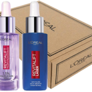 L'Oréal Paris 巴黎欧莱雅 Revit阿lift玻尿酸精华液 & 纯视黄醇抗皱夜间精华套装  直邮含税到手￥165