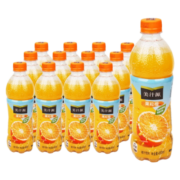 可口可乐（Coca-Cola）美汁源果粒橙果味果汁橙汁饮料整箱装 450ml*12瓶