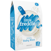 小皮（Little Freddie）【老爸测评】高铁有机米粉宝宝辅食婴儿6-12个月幼儿新鲜营养米糊 【6月初尝】有机原味大米粉1盒