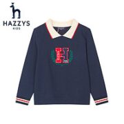 HAZZYS 哈吉斯 女童休闲卫衣