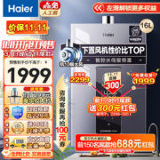 Haier 海尔 JSQ31-16FA320U1 强排式燃气热水器 16L