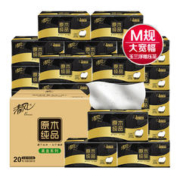 Breeze 清风 黑金系列 抽纸M码100抽20包
