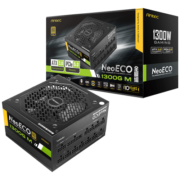 安钛克 Antec NE1300W 金牌全模组/ATX3.0/原生PCIe5.0/支持40系显卡/全日系电解电容/双8pin电脑主机电源1499元 (满1499减100,送赠品,月销2000+)