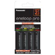 20点开始:eneloop 爱乐普 4HCCA 7号镍氢充电电池 900mAh 充电套装 4粒装