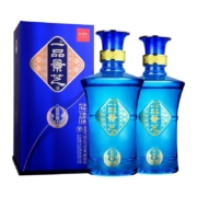 景芝 一品蓝淡雅 52度 芝麻香型白酒 500ml*2瓶