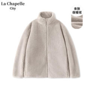 La Chapelle City 拉夏贝尔 女士双面舒棉绒外套