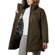 Columbia 哥伦比亚 Suttle Mountain™ 女士长款防泼水保暖棉服1799751