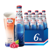 88VIP：Kronenbourg 1664 桃红啤酒 330ml*6瓶 果味