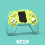 简诺 俄罗斯方块游戏机大屏80后90经典怀旧款便携老式掌上掌机儿童玩具 孔雀