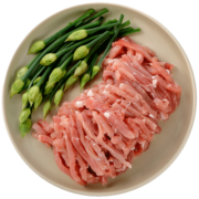 龙大肉食 猪后腿肉丝500g 出口日本级 免切精肉猪腿肉后臀尖猪肉 猪肉生鲜