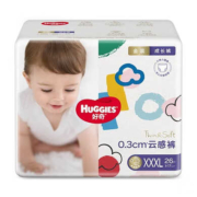 京东百亿补贴：HUGGIES 好奇 金装系列 拉拉裤 XXXL 26片