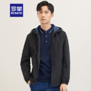 PLUS会员：ROMON 罗蒙 男士夹克连帽外套 1J147101