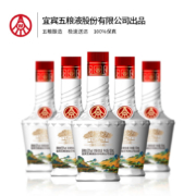 京东百亿补贴：五粮液 天下酒仓 江山如画 52度浓香型白酒 礼盒装 100ml*5瓶