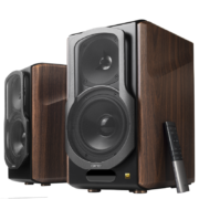23号20点开始、PLUS会员：EDIFIER 漫步者 S2000MKIII 2.0声道 居家 HiFi蓝牙音箱 黑胡桃色