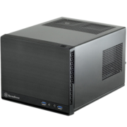 银昕（SilverStone）SG13B珍宝13 ITX机箱 长显卡/ATX电源/120m水冷 静音版 (G410SG13BQ00020)