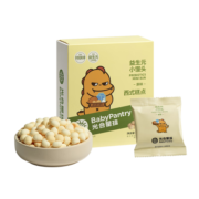 bc babycare光合星球babycare益生元小馒头营养辅食儿童零食奶豆饼干无添加色 【新西兰奶源】原味